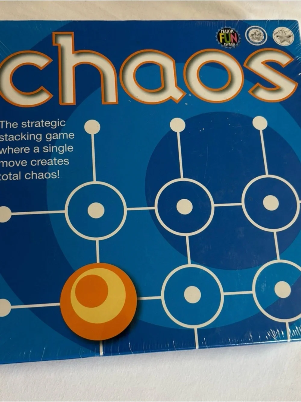 Chaos Strategy Stacking Game - Blue & Orange